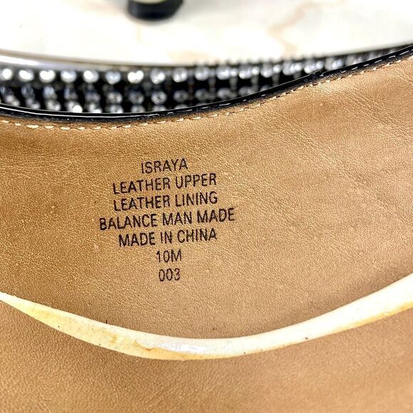 Isaac Mizrahi Peep-Toe High Heel Pumps Patent Leather Colorblock Pattern Dressy - Picture 13 of 13